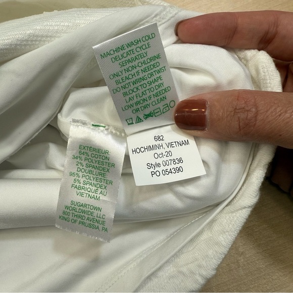 Lilly Pulitzer Tisbury Shift Lined Ruffle White XS Dress Rehearsal Graduation - Picture 10 of 16